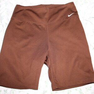 Nike High Waisted Brown Women's Biker Shorts